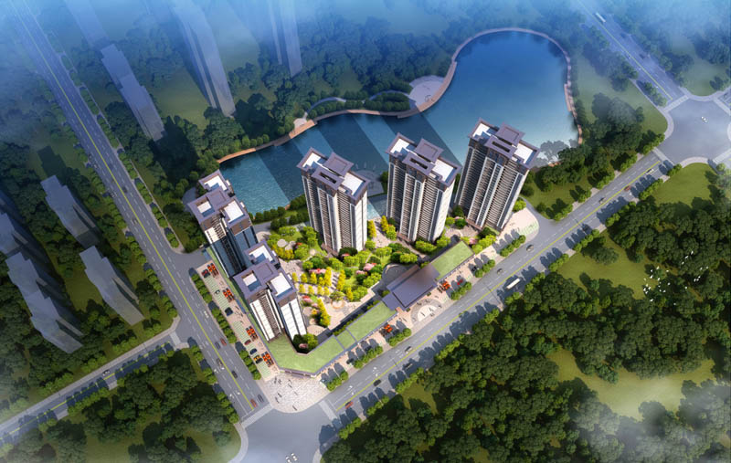 郴州-嘉禾县美兰湖云涧项目位于嘉禾县新中医院北侧嘉园路与杨梅路交汇处