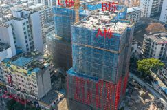 1月17日，郴州汇华时代广场1月份施工进度如下！