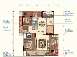 郴州-汝城县香格里拉为您提供B1户型鉴赏