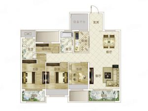 郴州-嘉禾县中悦玲珑为您提供B2户型鉴赏