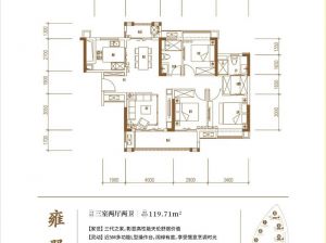 郴州-嘉禾县汇景雍和居为您提供雍翠户型鉴赏