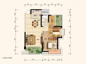 郴州-桂阳县东城御府为您提供D户型鉴赏
