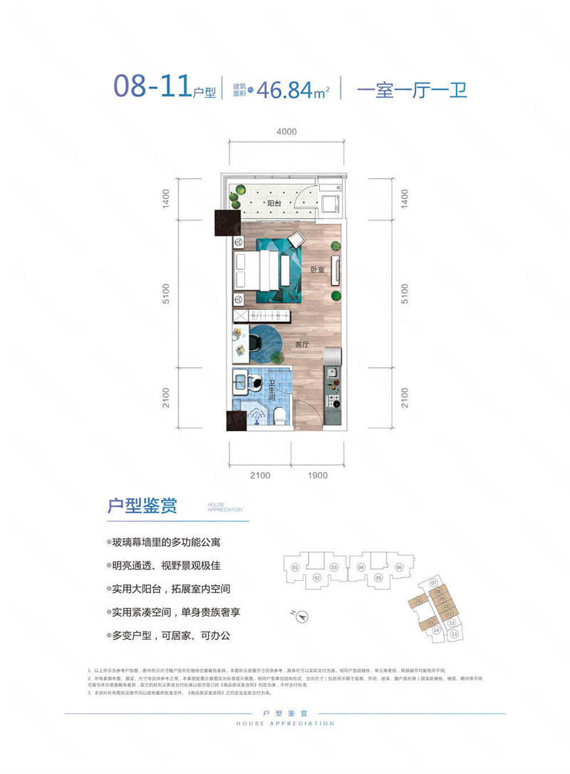 郴州苏仙区时代天骄为您提供该项目08户型图片鉴赏