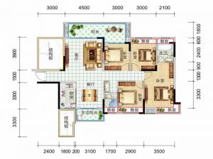 郴州-桂阳县锦绣金湾为您提供1栋B户型鉴赏