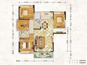 郴州-桂阳县新东方锦绣庄园为您提供B1户型鉴赏