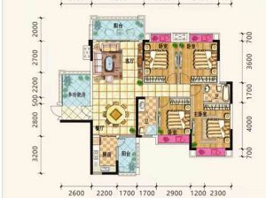 郴州-安仁县仁城华府为您提供A1户型鉴赏