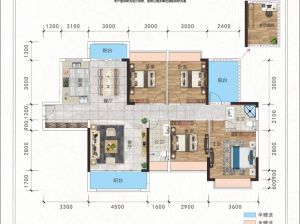 郴州-安仁县仁城华府为您提供9栋A户型鉴赏