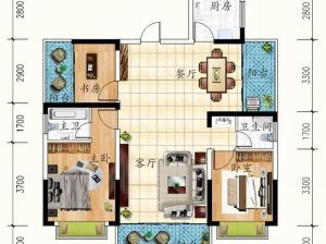 郴州-安仁县雄森君临华庭为您提供B三室鉴赏