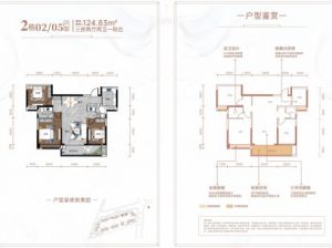 郴州-苏仙区长信爱莲首府为您提供2栋05户型鉴赏