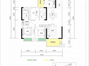 郴州-苏仙区众联瓏熙府为您提供B1户型鉴赏