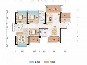 郴州-苏仙区悦景湾为您提供1栋02户型鉴赏