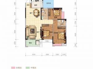 郴州-苏仙区锦绣湖山为您提供A3户型鉴赏