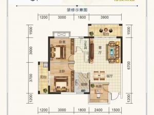 郴州-苏仙区湖畔家苑为您提供4栋01户型鉴赏