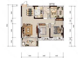 郴州-苏仙区建投东玺台为您提供A1户型鉴赏