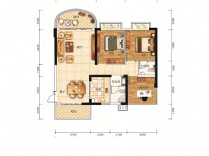 郴州-苏仙区飞天翠水源为您提供A2户型鉴赏