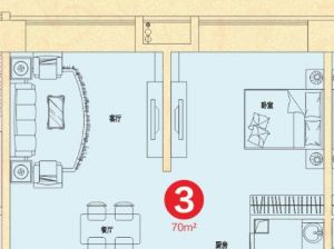 郴州-北湖区美美世界为您提供H栋70平米鉴赏