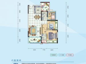 郴州-北湖区骆仙湖1号为您提供7栋C户型鉴赏