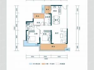 郴州-北湖区文华国际为您提供03户型鉴赏