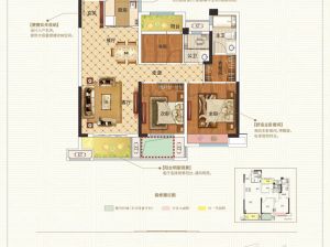 郴州-北湖区中梁首府为您提供A户型鉴赏