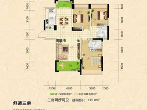 郴州-苏仙区翰林学府为您提供1栋B1户型鉴赏