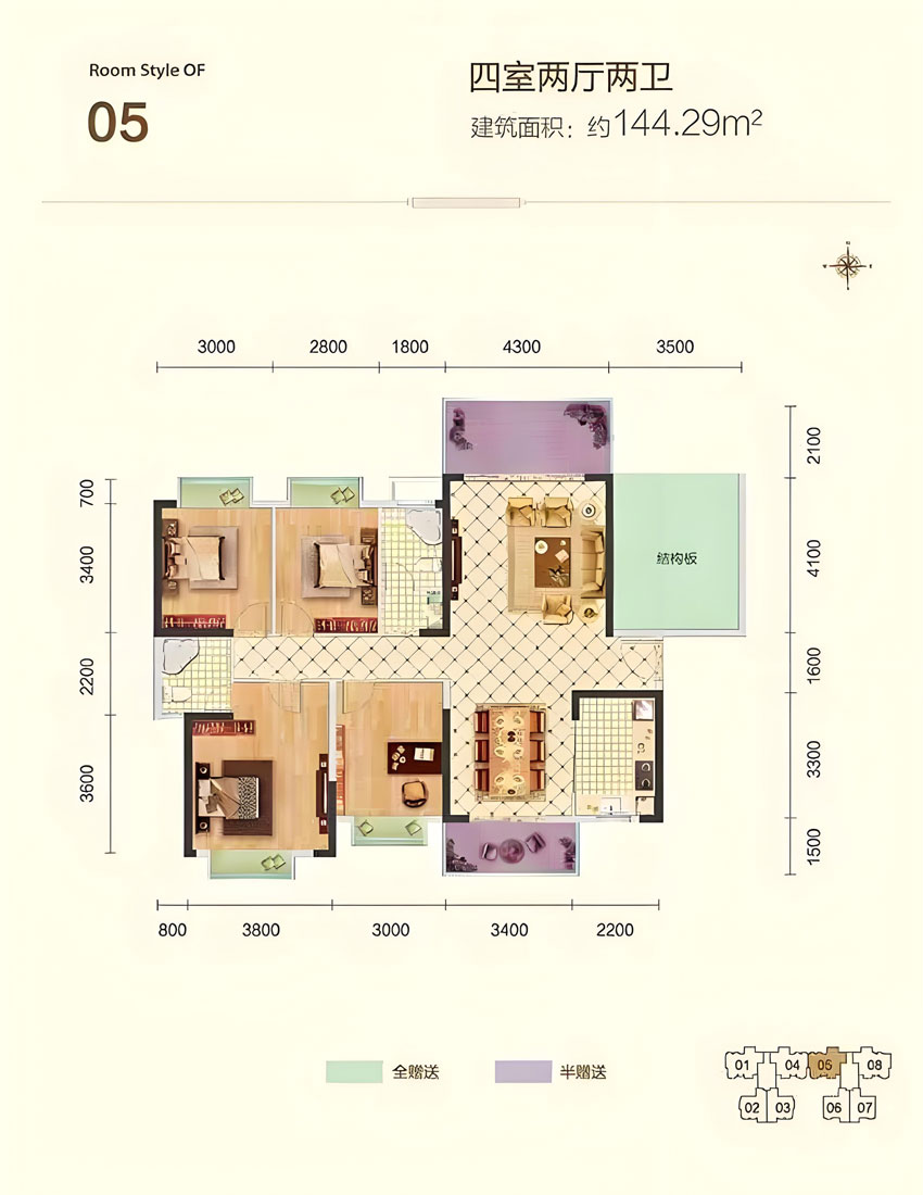 郴州-宜章县玉溪明珠为您提供05户型图片详情鉴赏