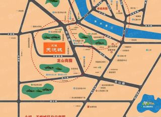 郴州-永兴县天悦城为您提供该项目区位图欣赏