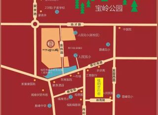 郴州-桂阳县金桂世纪城为您提供该项目区位图欣赏