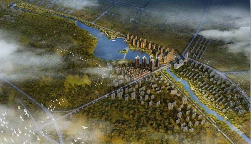 华一千里湖山项目位于郴州市青年大道与凤凰路交汇处（凤凰桥旁）