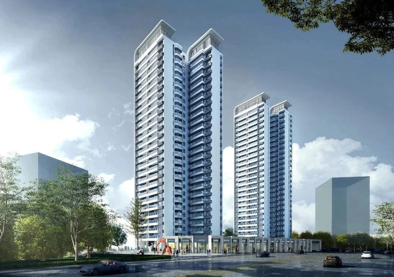 北湖学府江湾项目位于郴州市南岭大道532号（同心立交桥旁）