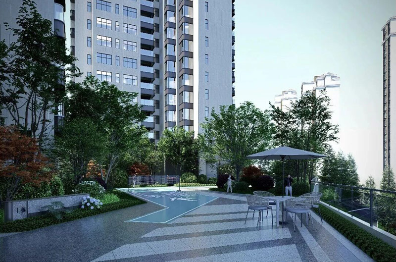 北湖学府江湾项目位于郴州市南岭大道532号（同心立交桥旁）